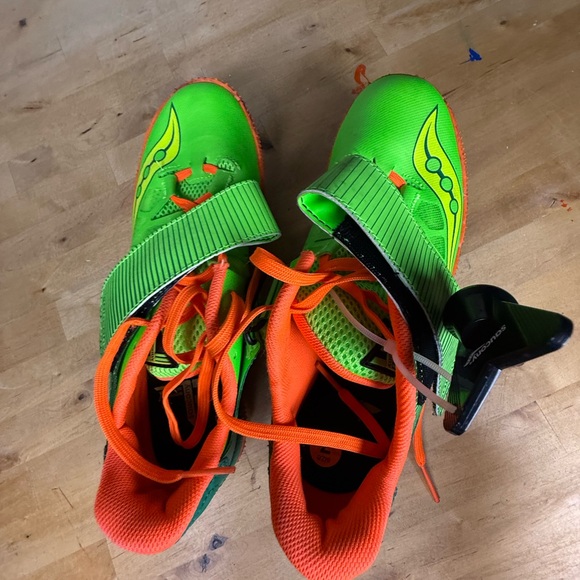 Saucony Uplift HJ2 Men’s Track & Field High Jump Spikes Size 7 - Picture 8 of 16